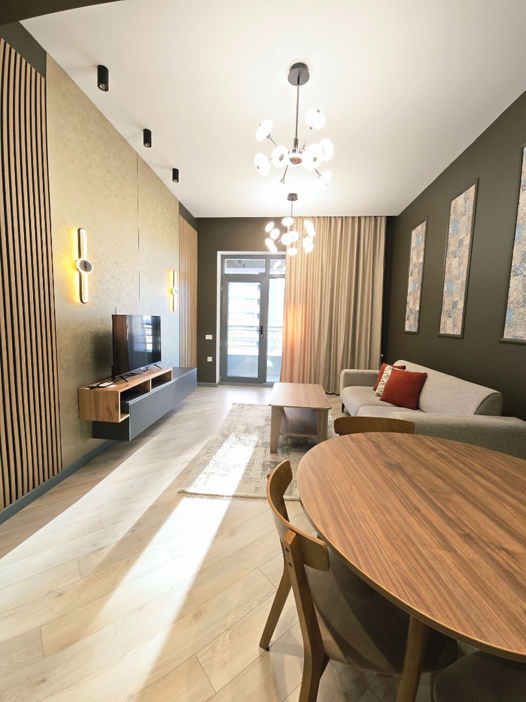 Ağ Şəhərdə studio tipli 2 otaqlı mənzil kirayə verilir. - Ümumi sahə — Mənzil, Bakı (3)