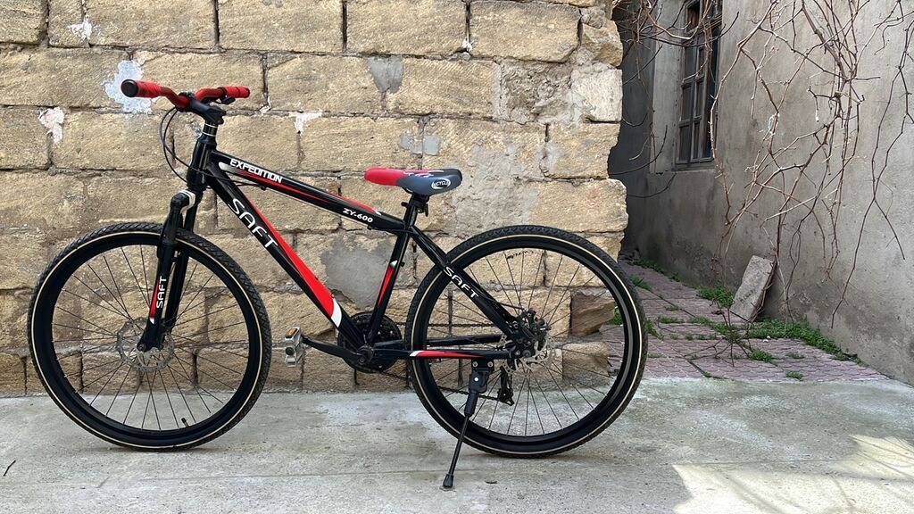26 olcu saft velosiped rul grips alinib teze, oturacaq normal — Yol velosipedləri, Masazır (4)