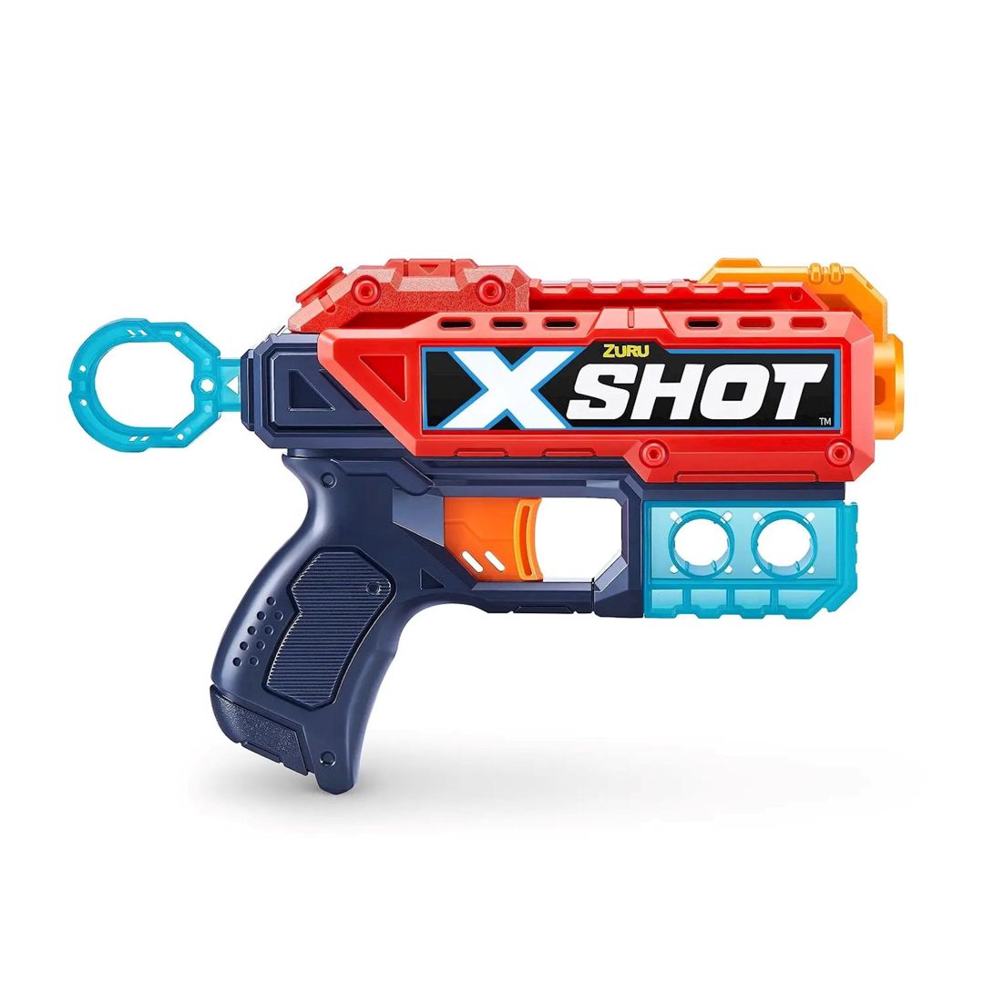 Oyun dəsti Zuru X-Shot Double Kickback, 2 blaster, 8 darts, 6 banka, 8+, rəngbərəng — Mallar, Bakı (3)