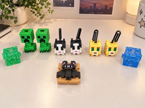 Minecraft temalı mini fiqurlar dəsti - Dizayn: Piksel üslubunda — Bakı