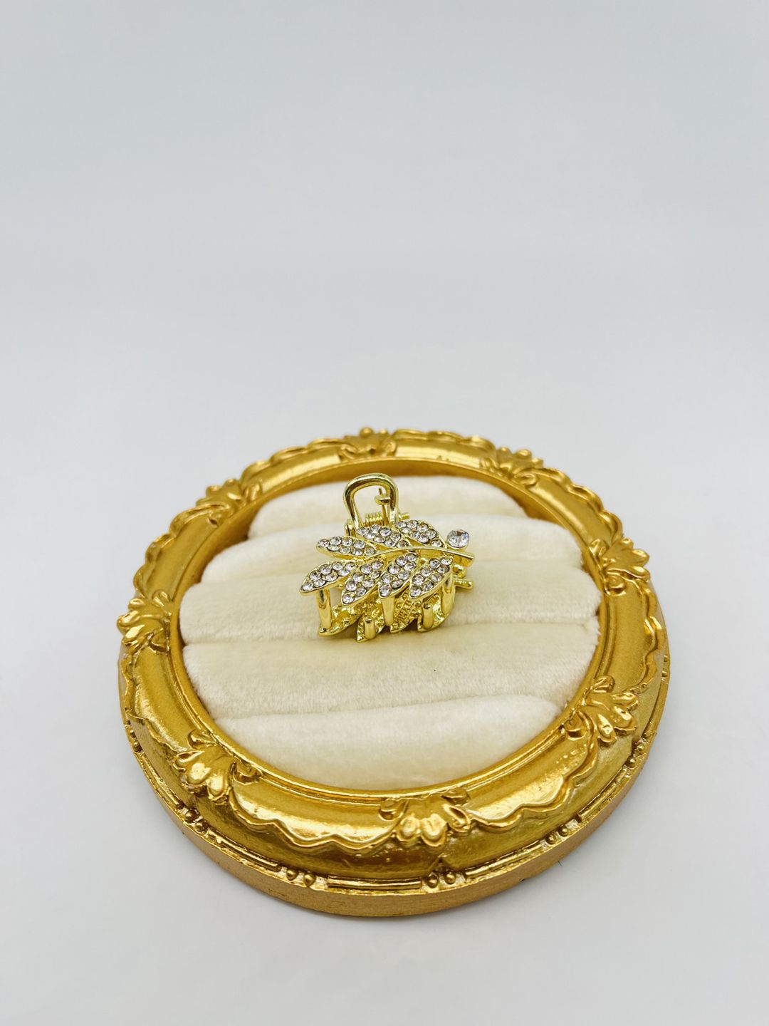Saç üçün sıxac, paslanmayan polad, ağ/qızılı, 3 sm — Mallar, Bakı
