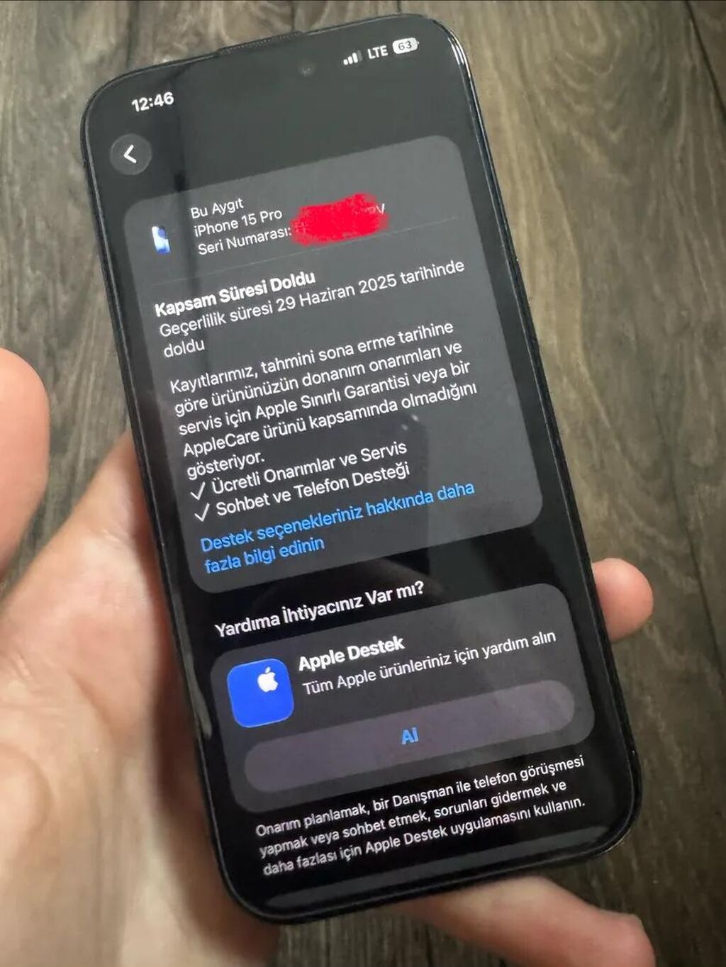 IPhone 15 Pro, 256 GB, Space Gray, Face ID — Apple iPhone, Bakı (6)