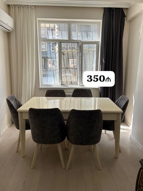 Masa dəsti satılır 350₼.masa açılır.6 oturacaqlıdır.Ünvan — Bakı