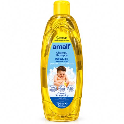 Uşaq şampunu No brand, Şampun, 750 ml, 97% təbii mənşəli inqrediyentlər, Hipoallergik — Bakı