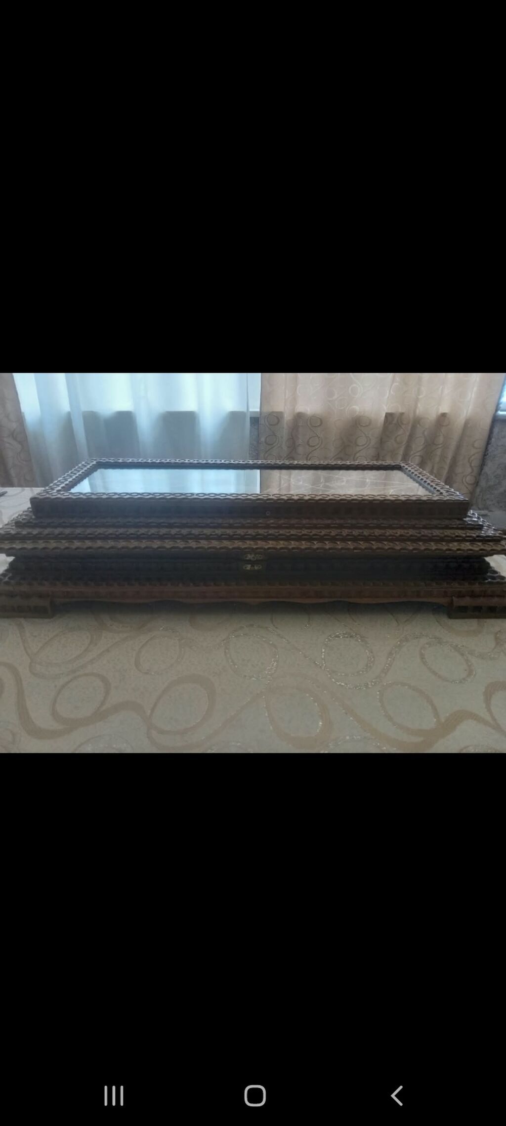 Taxta nərd-taxta dəsti əl işidir içəridə yığılıb - Material: tam ağac — Şax, şəkəh, nard, Gəncə (3)