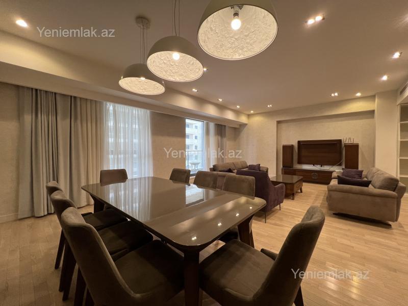 Kirayə 3 otaqlı Bina evi menzil (Yeni tikili), 180 m², Səbail rayonu — Mənzil, Bakı (5)
