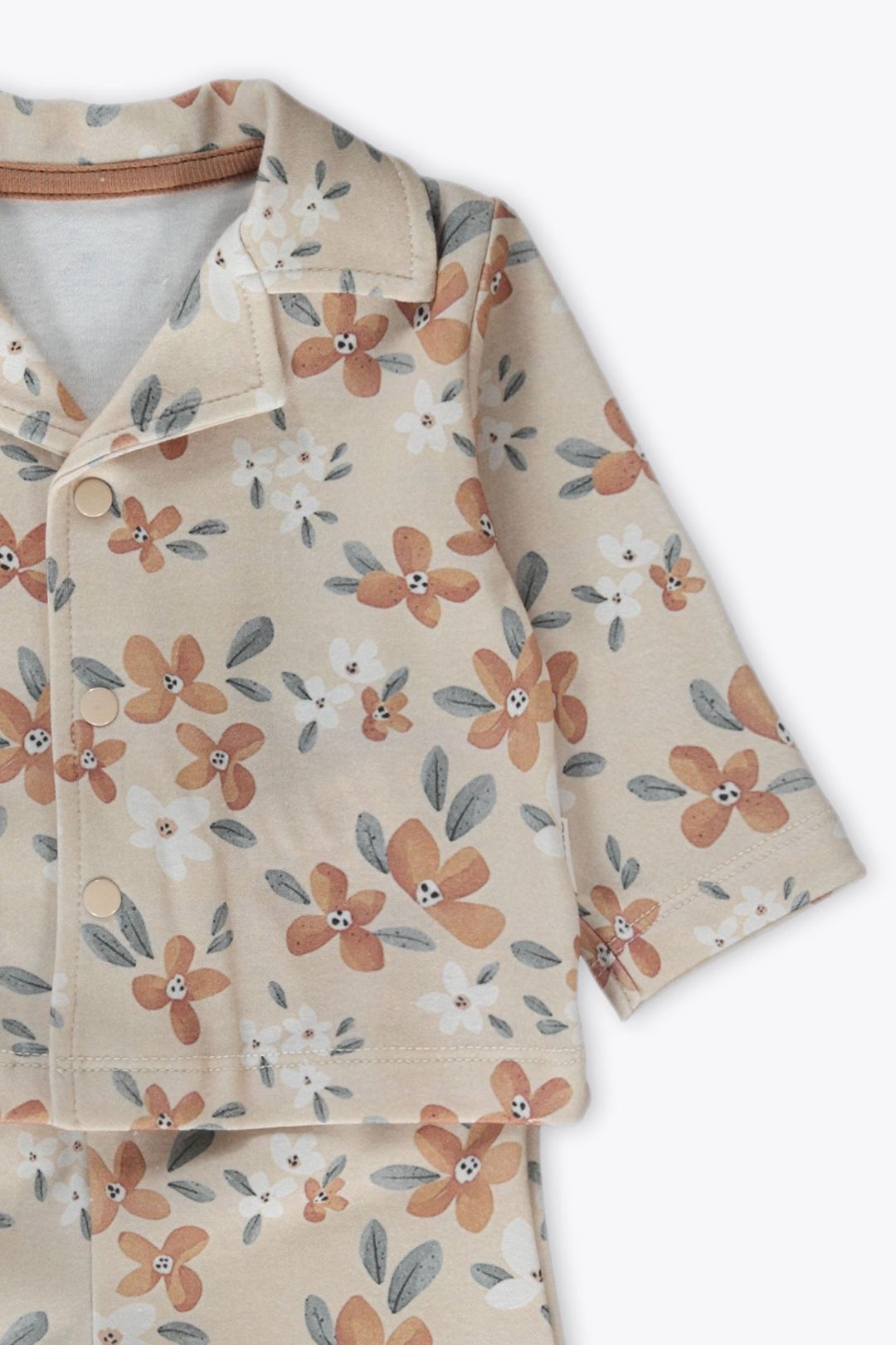 Şalvarlı pijama dəsti Bebetto F1550, narıncı, pambıq, ölçü 18-24 ay — Mallar, Bakı (3)