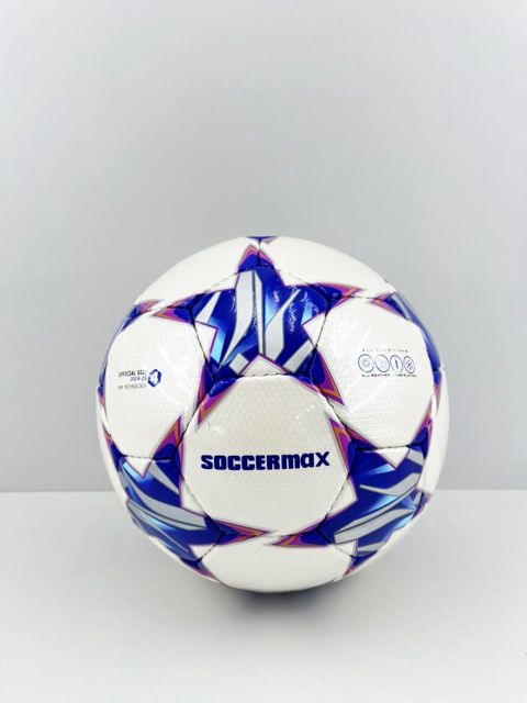 Futbol üçün top Soccermax, ağ/göy, ölçü 4 — Bakı