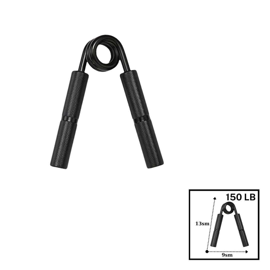 Bilək espanderi Gymnic, metal, qara, 13x9 sm, 150 LB — Mallar, Bakı (2)