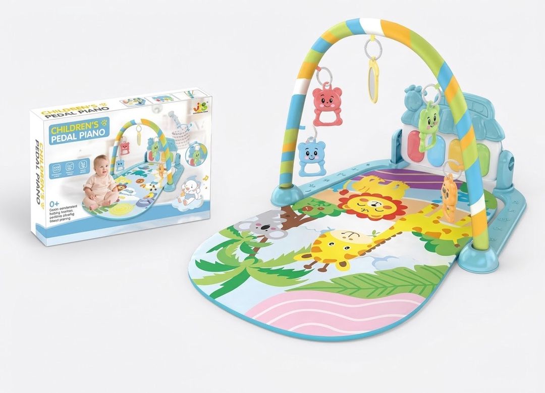 Uşaq xalçası No brand, Oyun xalçası, Polyester, Rəngbərəng, 76x58x42 sm — Mallar, Bakı