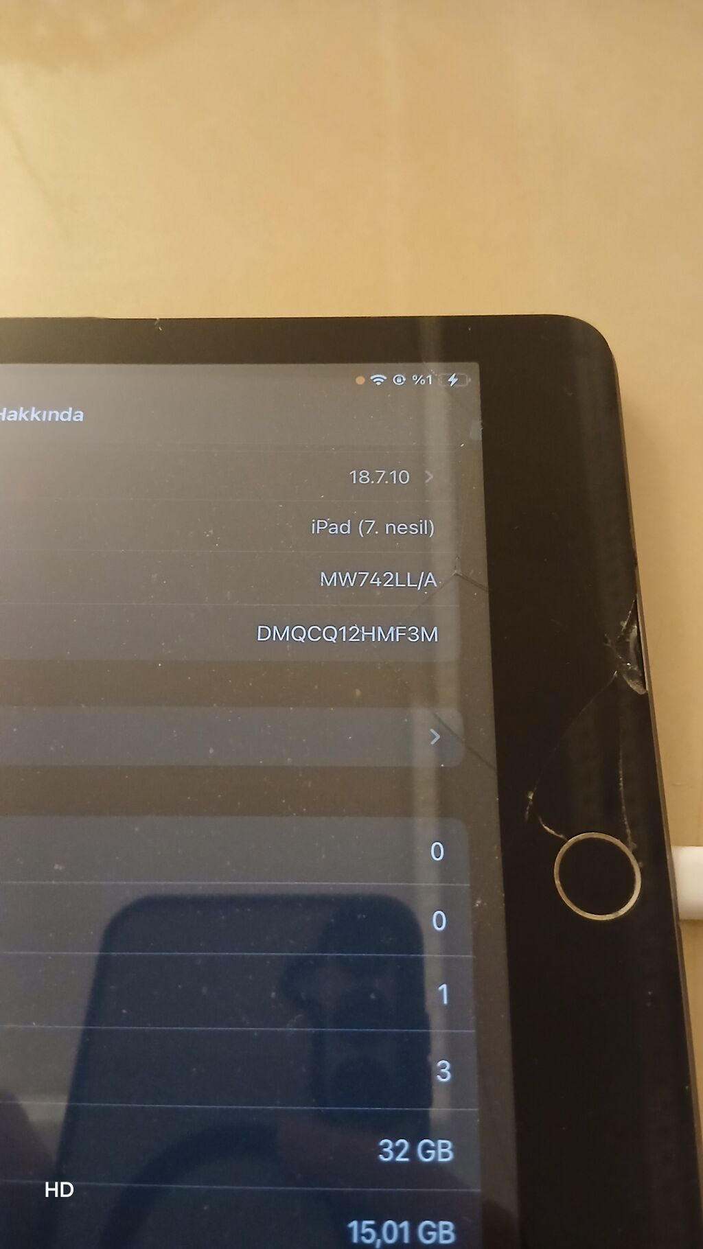 İşlənmiş Apple iPad 7 (2019), 10,2", 64 GB, Ünvandan götürmə, Ödənişli çatdırılma — Apple, Xırdalan (6)