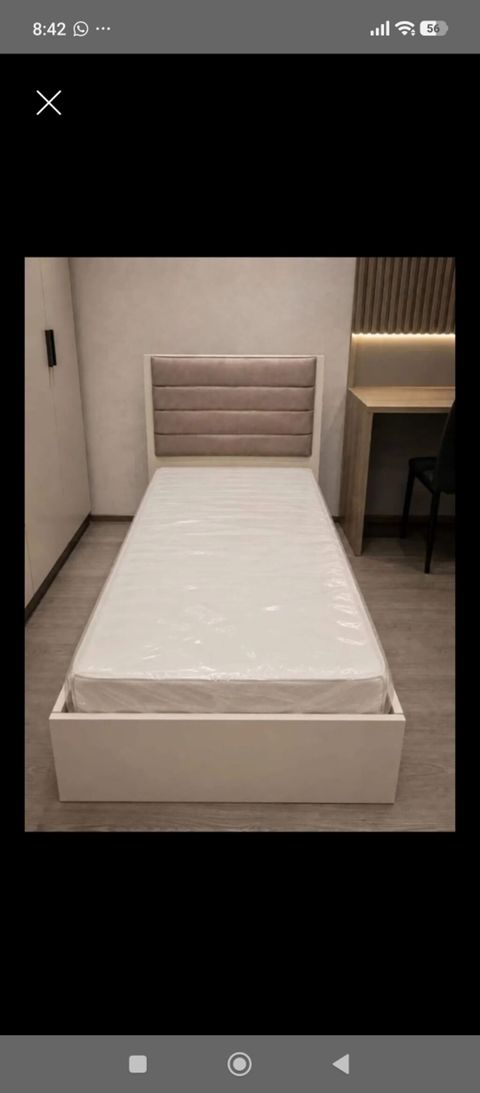 Yeni, Təknəfərlik çarpayı, Bazasız, Matras ilə, Siyirməsiz — Bakı