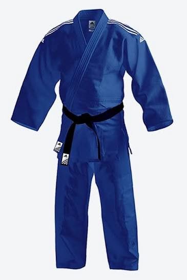 Cüdo məşqi üçün kimono SM32, göy, pambıq, 175 sm, ölçü 4.5 — Mallar, Bakı (2)