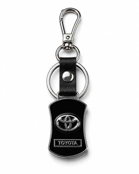 Açar üçün brelok Toyota, qara, paslanmayan polad, 9 mm — Bakı