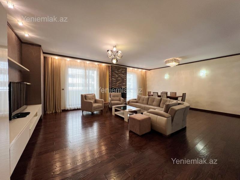 Kirayə 3 otaqlı Bina evi menzil (Yeni tikili), 165 m², Səbail rayonu — Mənzil, Bakı (2)