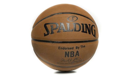 Basketbol topu Spalding WS0407, qəhvəyi/qara — Bakı