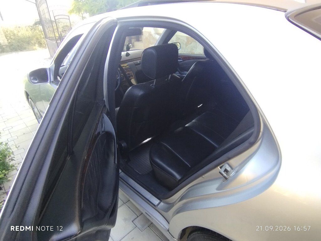 Mercedes E 220, 2.2 L, 1999 il, 348 845 km 99-FD-249 — Avtomobillər, Şamaxı (9)
