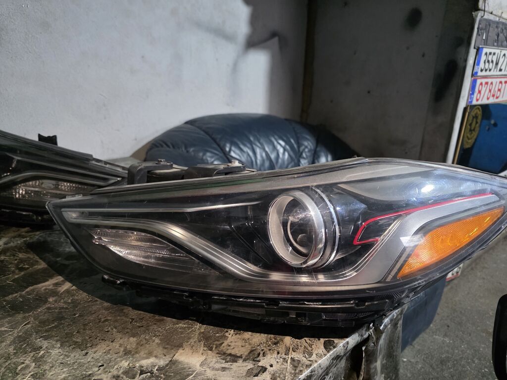 Məhsul: Avtomobil ön faraları (çift) Hyundai elantra Sport 2018 — Avtomobil işığı, Masazır