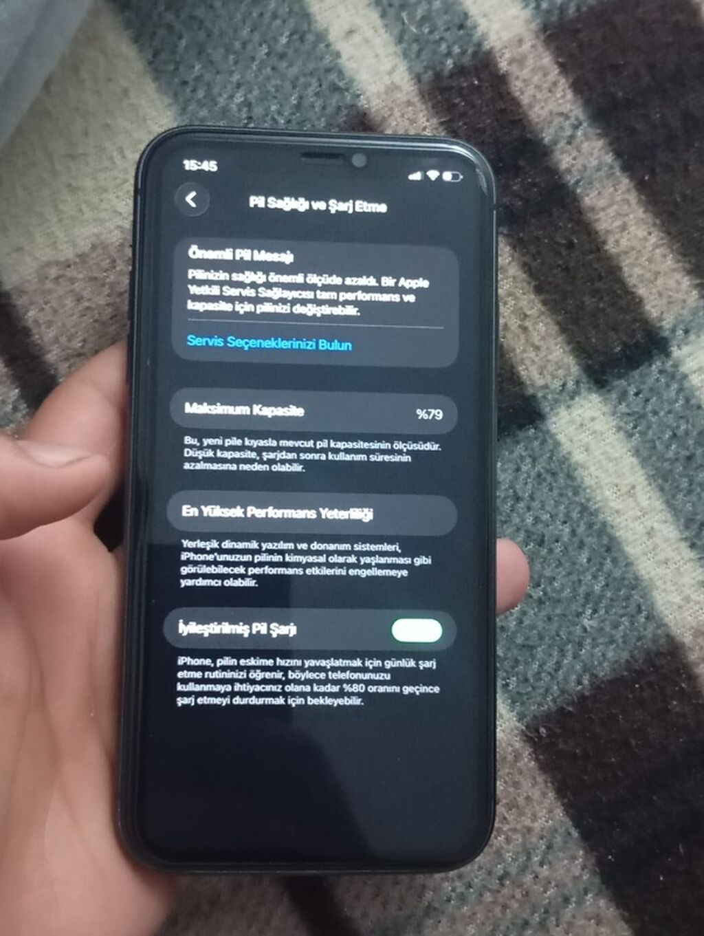 IPhone 11, 128 GB, Black Titanium, Face ID — Apple iPhone, Bakı (8)