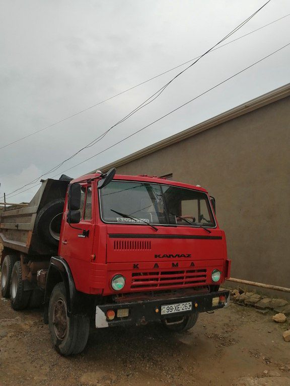 KamAz 55111, 11 L, 1988 il, 650 000 km 99-XE-263 — Yük maşınları, Bakı (9)