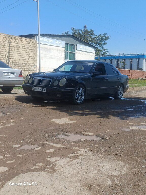 Mercedes E 280, 2.8 L, 1998 il, 250 468 km 90-XF-251 — Avtomobillər, Gədəbəy (2)