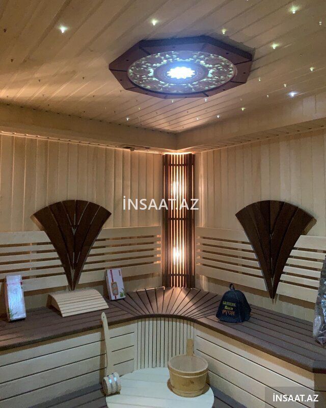 Sauna üçün ulduzlu səma led işıqlar — Tikinti xidmətləri, Bakı (10)