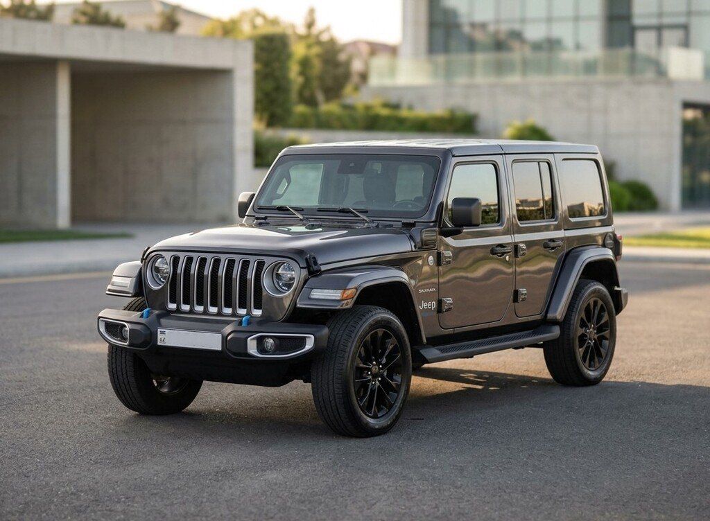 Jeep Wrangler, 2.0 L, 17.3 kWh, 2022 il, 46 500 km — Avtomobillər, Bakı