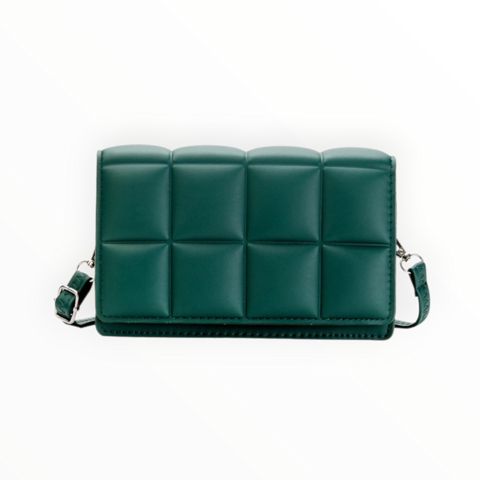 Kross-bodi çanta qadınlar üçün 60665709, yaşıl, süni dəri, 20x12 sm — Bakı
