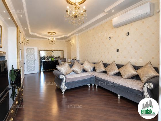 Satılır 3 otaqlı 120 m² yeni tikili Həzi Aslanov m — Mənzil (2)