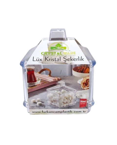 Şəkər qabı 10×10 sm, plastik — Bakı