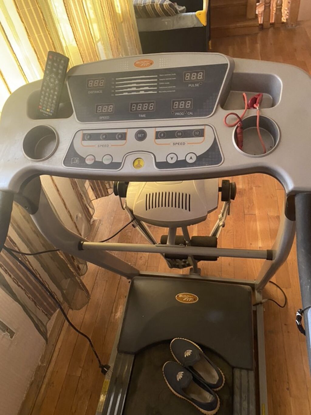 Qaçış trenajoru – çoxfunksiyalı ev fitnes qurğusu - Elektrikli qaçış — Koşu simulyatorları, Bakı (2)