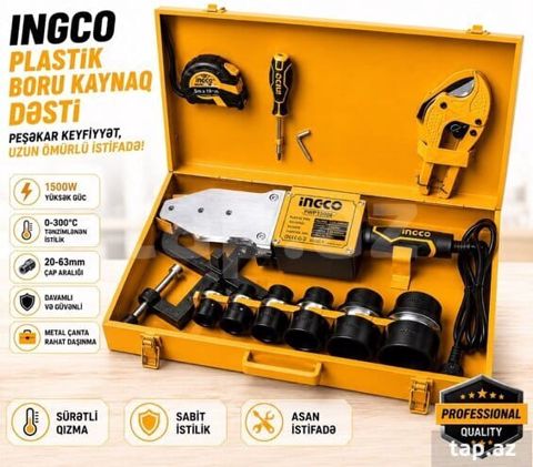 İngco plastik qaynaq ütüsü — Bakı