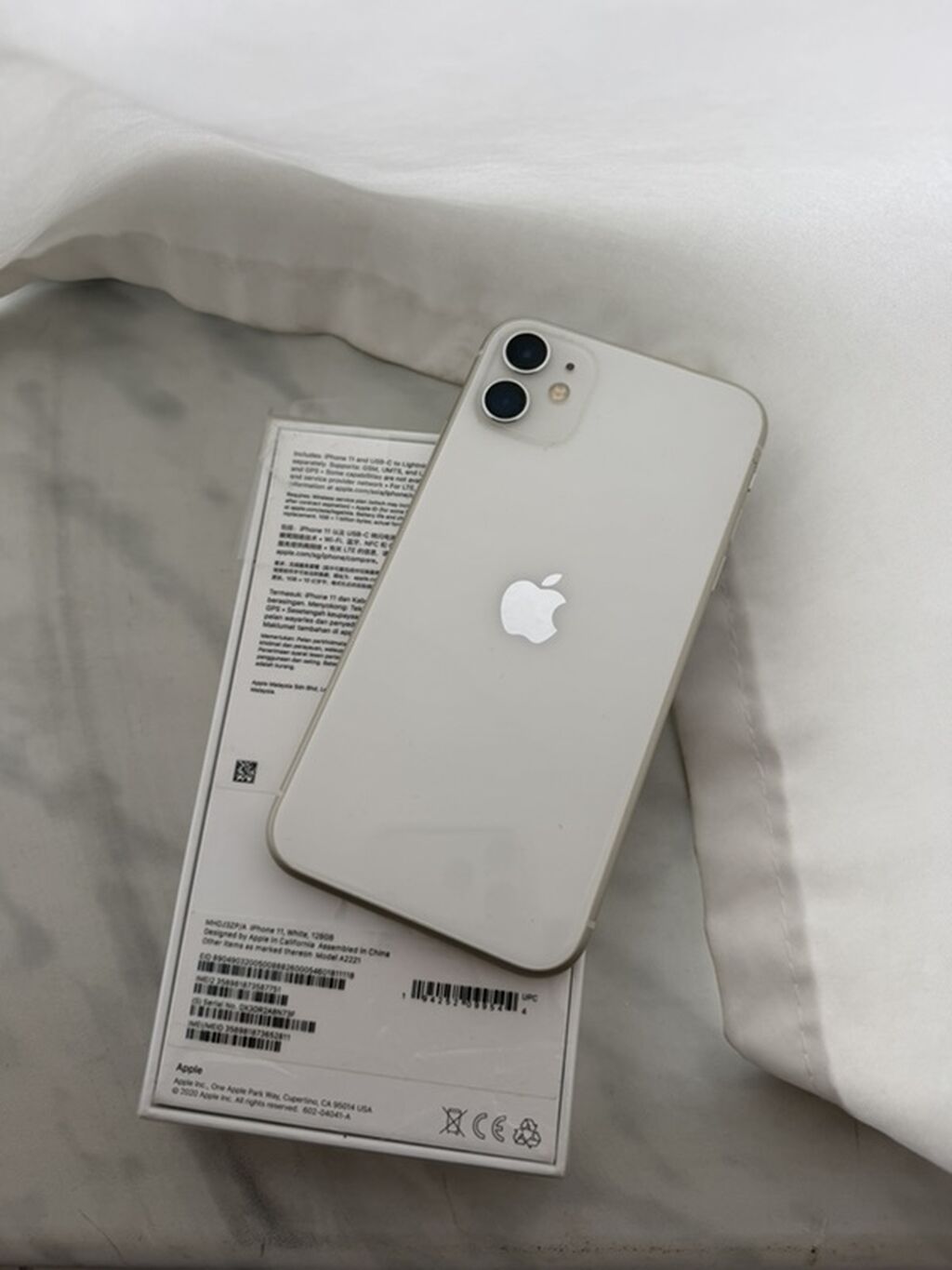 IPhone 11, 128 GB, Ağ, Face ID — Apple iPhone, Bakı