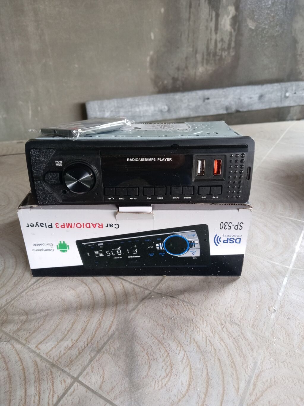 Avtomobil üçün radio/MP3 pleer – model SP-530 Xüsusiyyətlər — Avtomobil akustikası, Sumqayıt