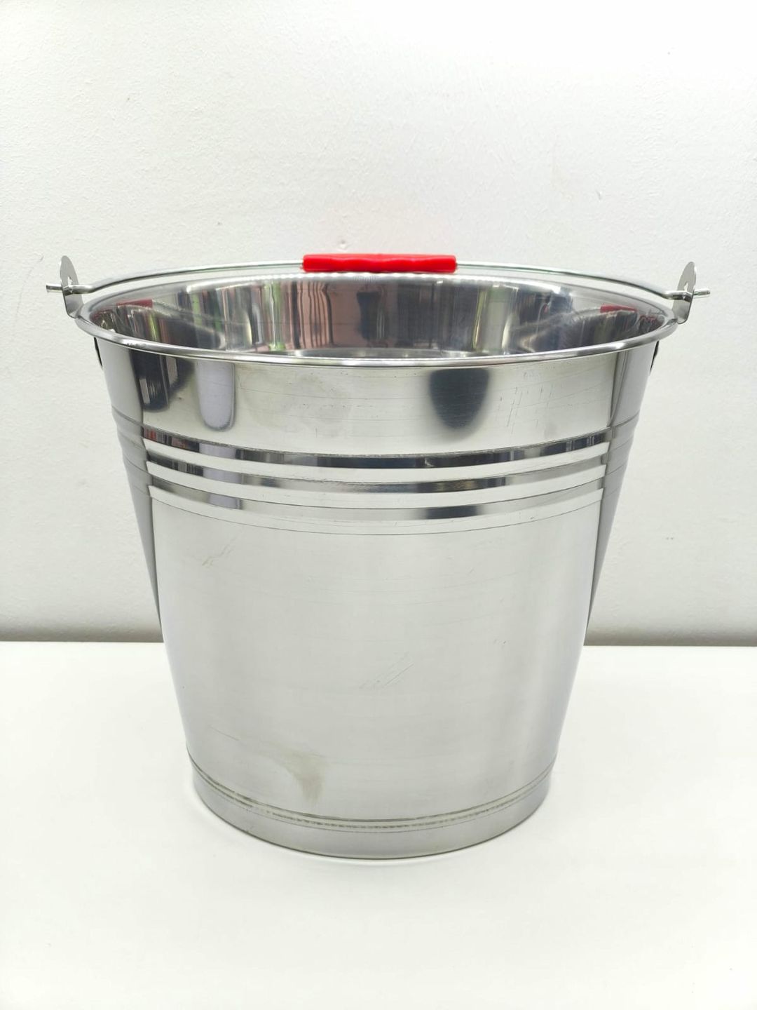 Vedrə, paslanmayan polad, gümüşü, 12 l — Mallar, Bakı