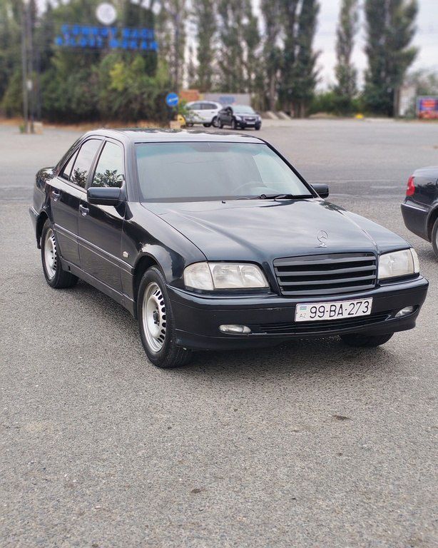 Mercedes C 180, 1.8 L, 1997 il, 245 632 km 99-BA-273 — Avtomobillər, Goranboy (2)