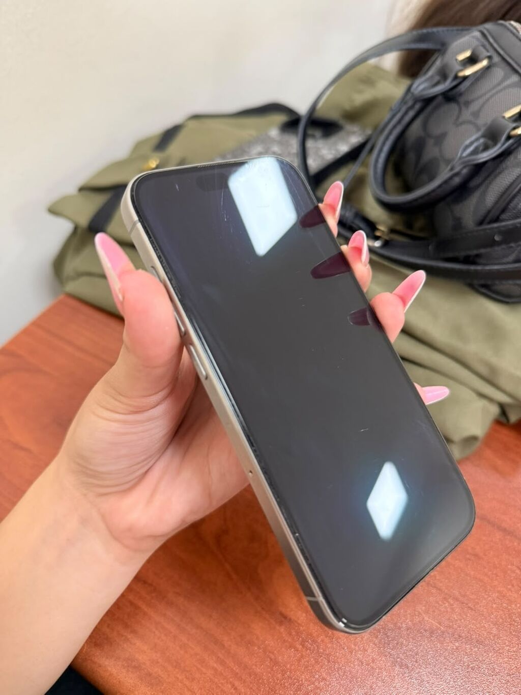 IPhone 15 Pro, 128 GB, Gümüşü, Face ID — Apple iPhone, Digah (3)