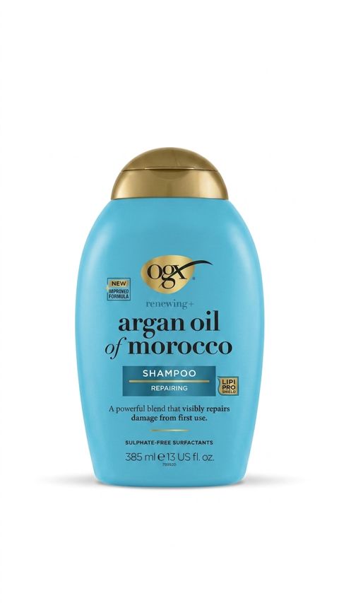 Bərpaedici şampun Renewing + Argan Oil of Morocco, uniseks, 385 ml — Bakı