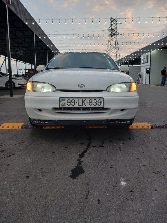 Hyundai Accent, 1.5 L, 1995 il, 383 182 km 99-LK-839 — Avtomobillər, Bakı (2)