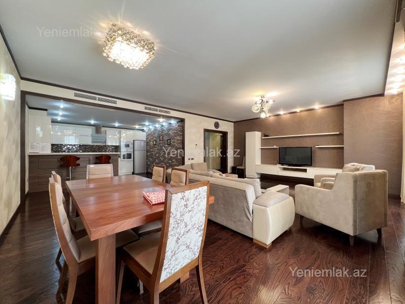 Kirayə 3 otaqlı Bina evi menzil (Yeni tikili), 165 m², Səbail rayonu — Mənzil, Bakı (5)