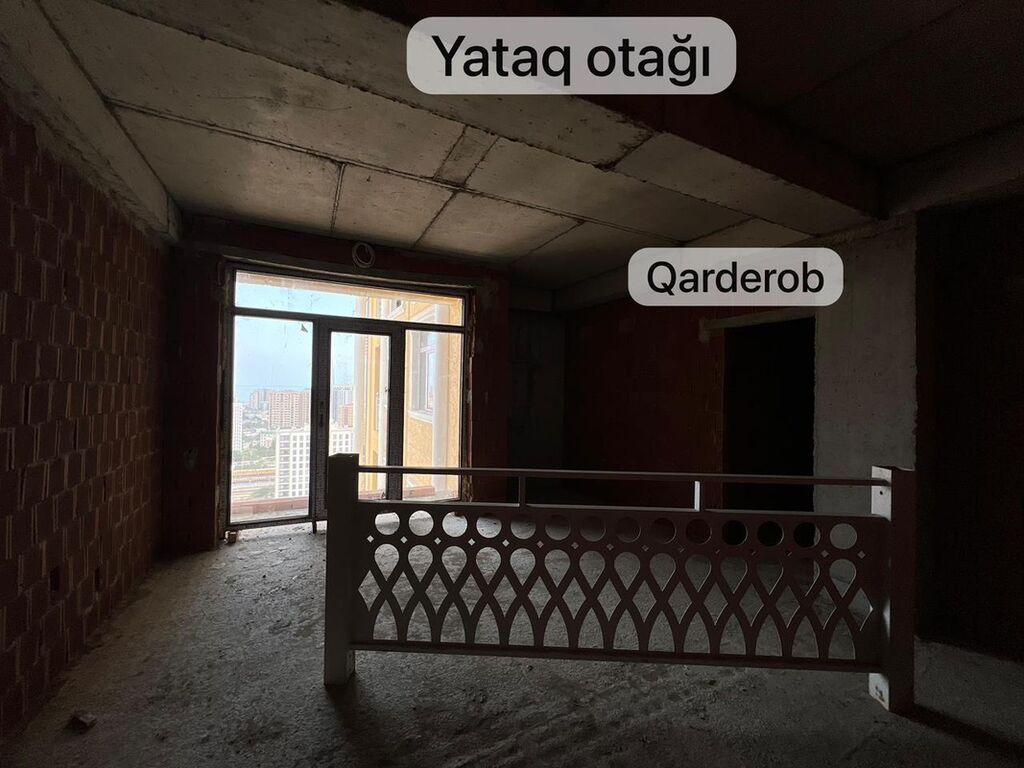 3 otaqlı, Yeni tikili, 173 kv. m — Mənzil, Bakı (7)