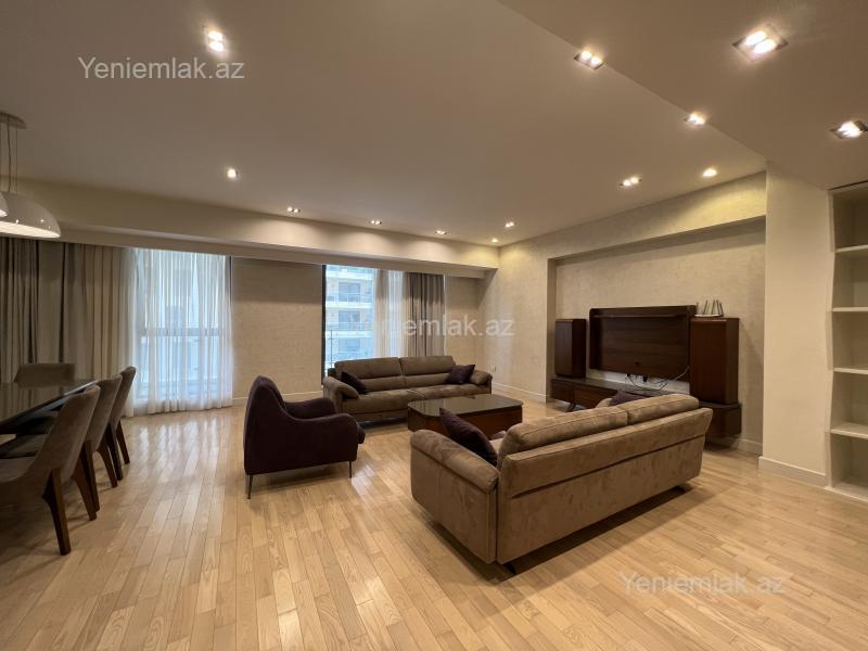 Kirayə 3 otaqlı Bina evi menzil (Yeni tikili), 180 m², Səbail rayonu — Mənzil, Bakı (7)