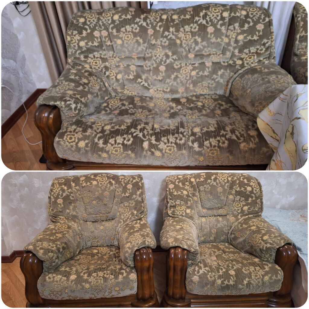 İşlənmiş, Divan, 2 kreslo — Yumşaq mobilya dəstləri, Bakı