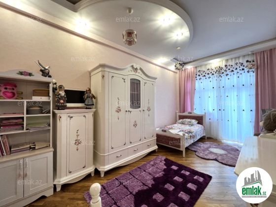 Satılır 5 otaqlı 200 m² yeni tikili İnşaatçılar m — Mənzil (11)