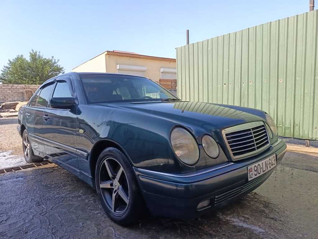 Mercedes E 220, 2.2 L, 1997 il, 700 000 km 90-LN-643 — Avtomobillər, Bakı (3)