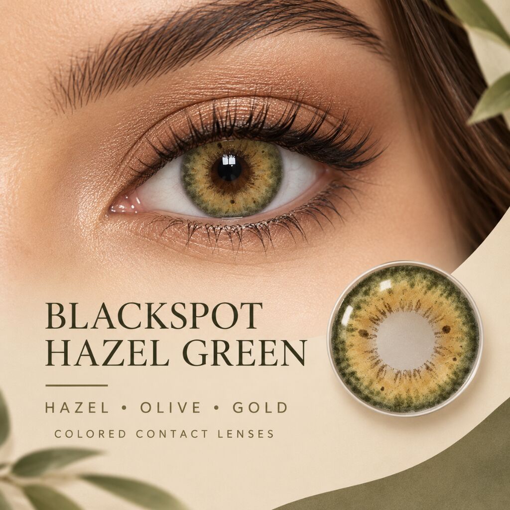 Blackspot Hazel Green rəngli kontakt linzalar - Rəng palitrası — Şəxsi əşyalar, Bakı