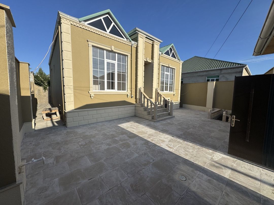 Satılır 3 otaqlı həyət evi/bağ evi 85 m² — Ev, villa, Bakı (9)