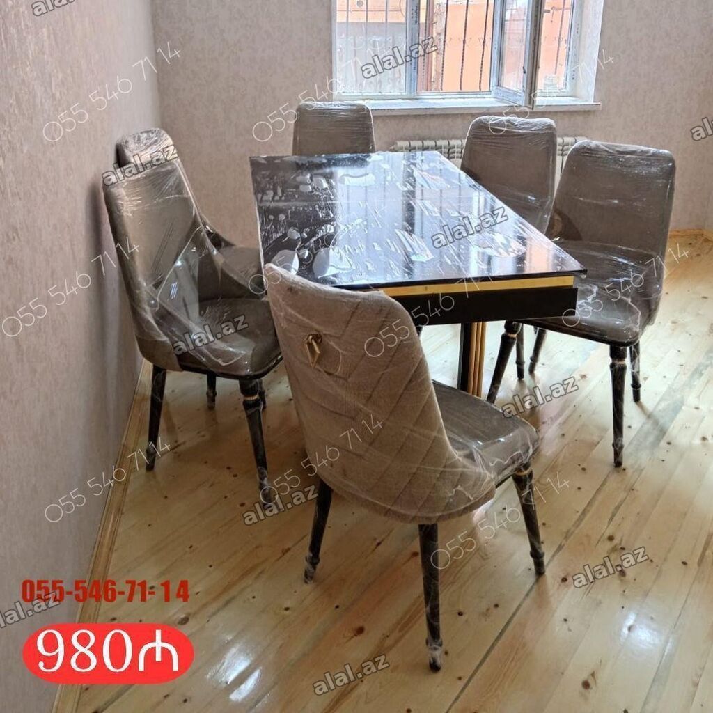 Qonaq otağı üçün, Yeni, 6 stul — Mebel, Bakı