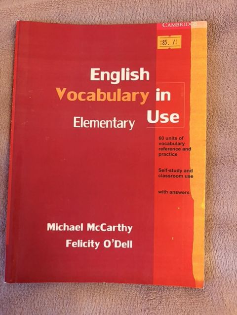 Məhsul: English Vocabulary in Use – Elementary (Cambridge) Təsvir — Bakı
