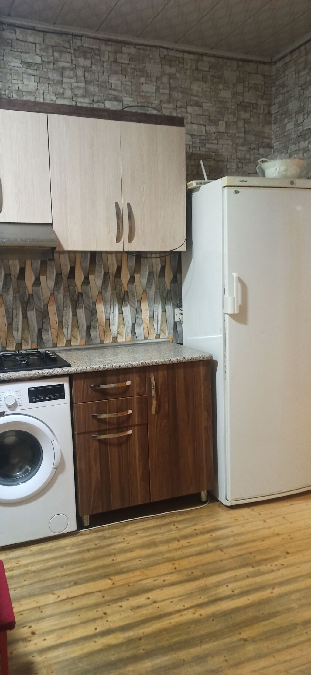 Kirayə – 1 otaqlı ayrı girişli həyət evi - 1 otaq, mətbəx, dəhliz — Ev, villa, Bakı